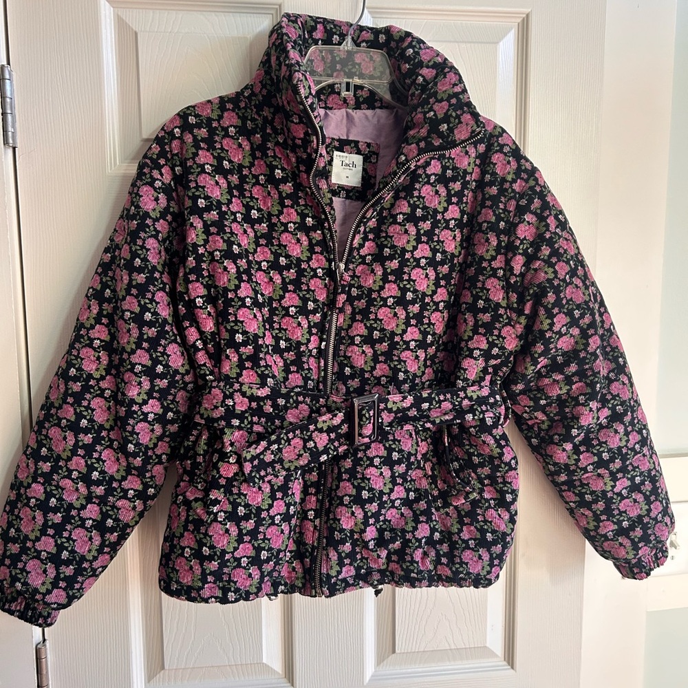 Brand new corduroy puffer coat from TACH Clothing